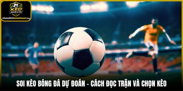 Soi kèo bóng đá dự đoán
